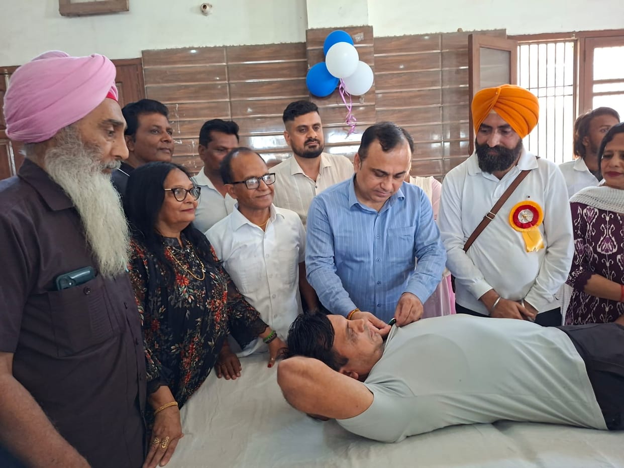 80 units of blood were collected in the camp.