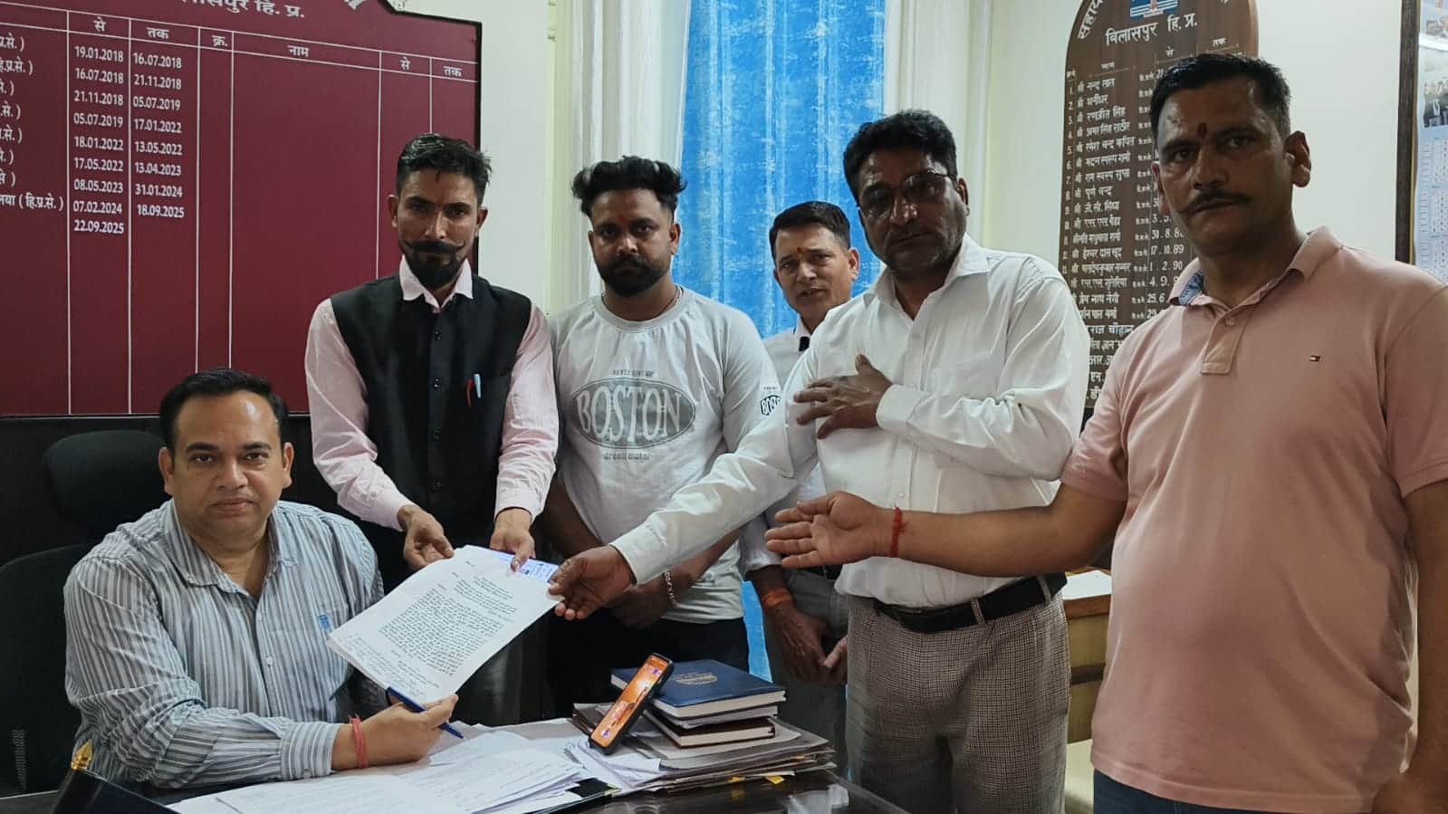 सोशल मीडिया पर पंचायत रोस्टर वायरल होने के बाद प्रशासनिक अधिकारी के माध्यम से उपायुक्त को ज्ञाप