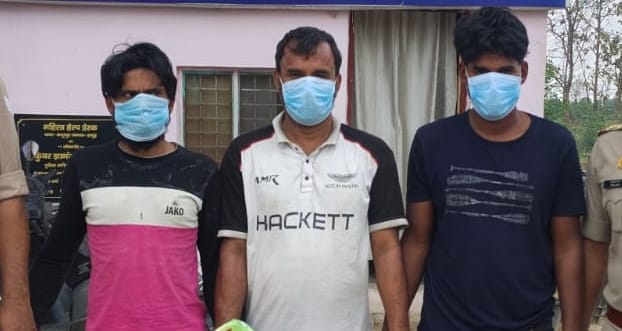 Three arrested for cow slaughter