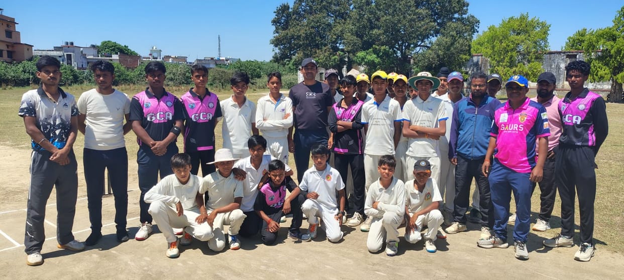 SKP Academy defeated Dubaulia team by 102 runs.