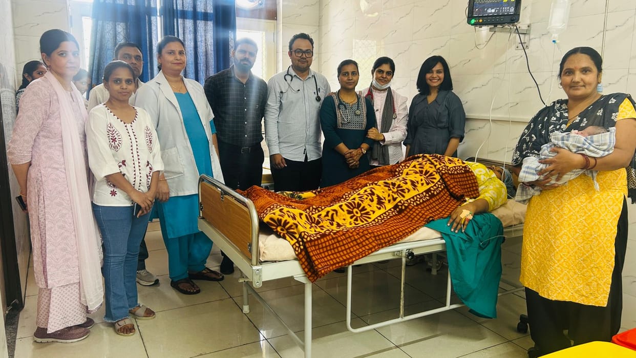Caesarean delivery facility started at Urban Health Center in Sector-45