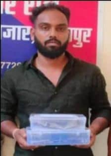 अवैध असलहा मामला---- गिरफ्तार कृष्णा सिंह उर्फ कल्लू सिंह। पुलिस विभाग