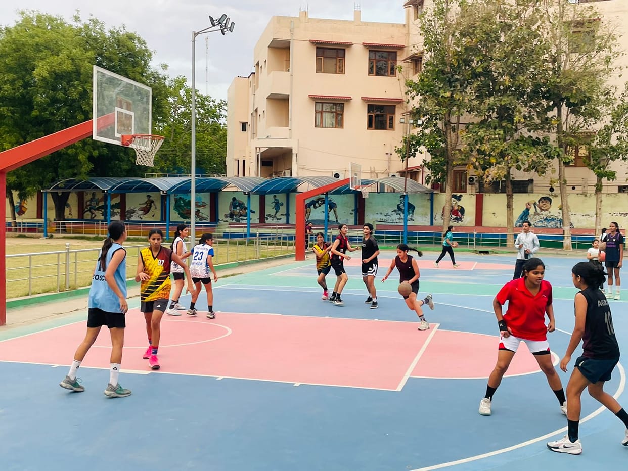 Jagriti and Pragya were the star players in the friendly match.