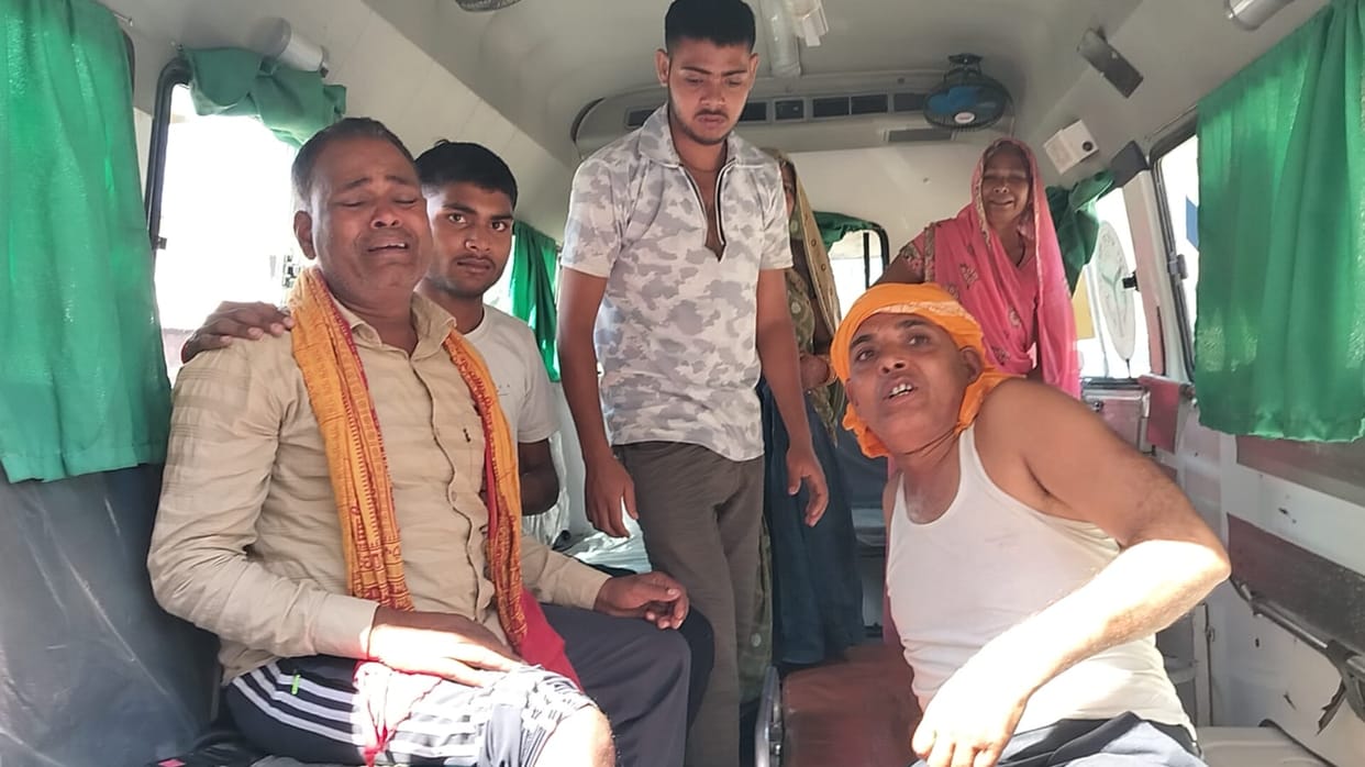 Martyr's family was beaten up inside their home and allegedly looted.