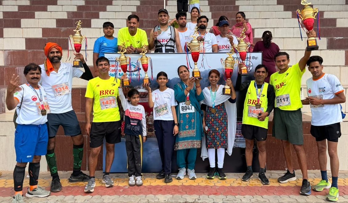 BRG hoisted the flag in Katra, won seven medals