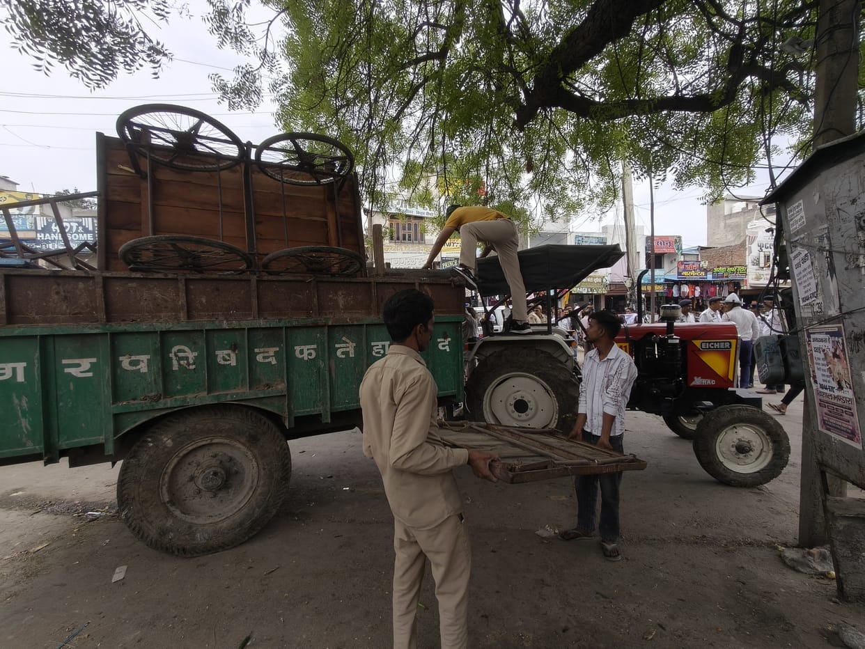 Anti-encroachment drive launched in Hans Market