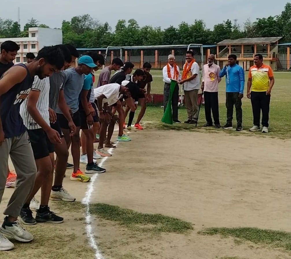 Excellent performance in athletics competition