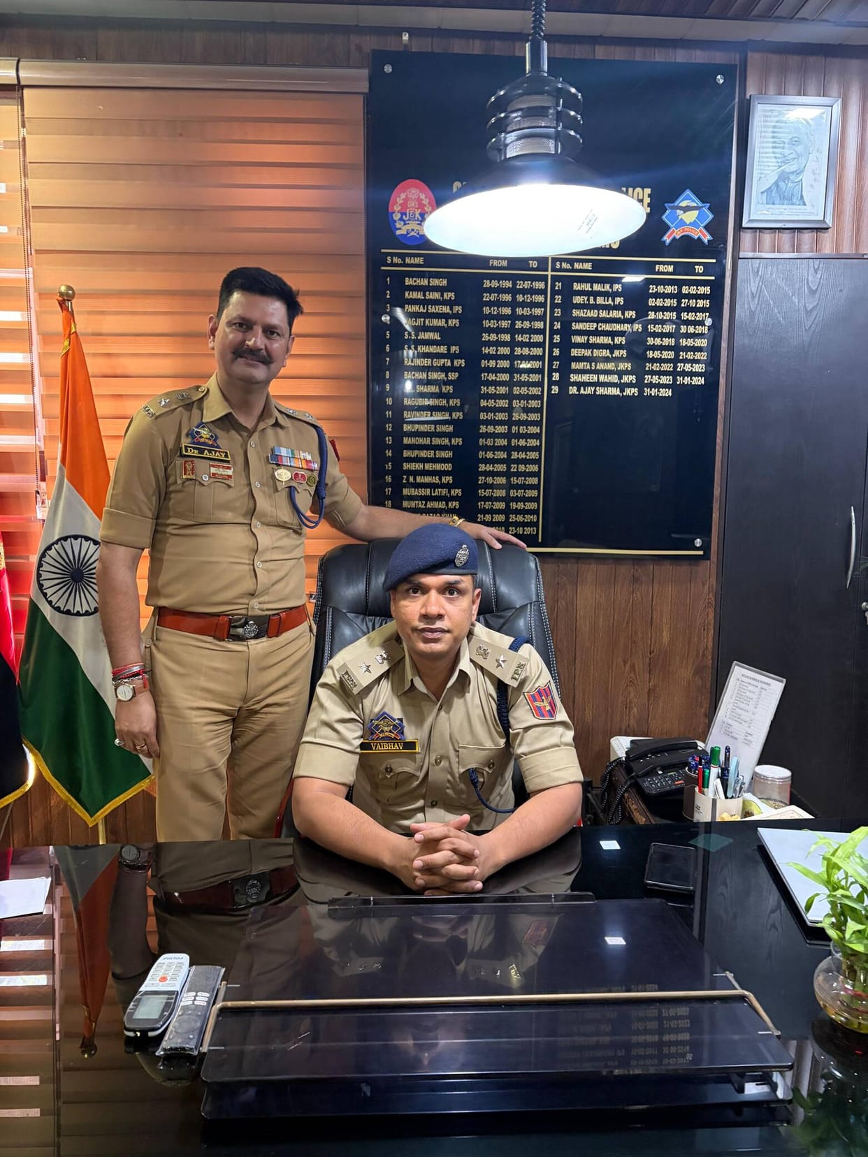 Vaibhav Meena Takes Charge of Jammu South Zone