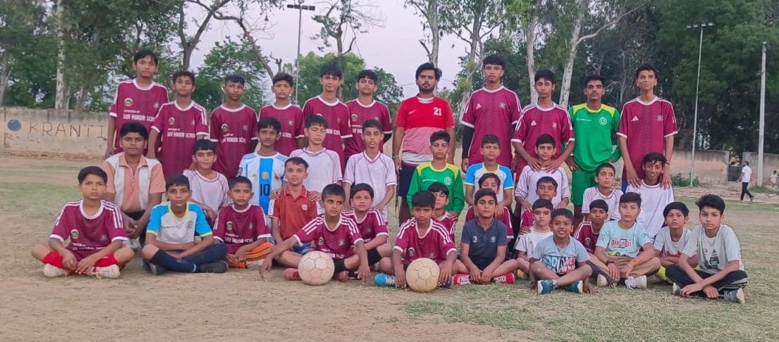 Football trials conclude in Doomarkha Kalan; 25 players selected, 10 on waiting list