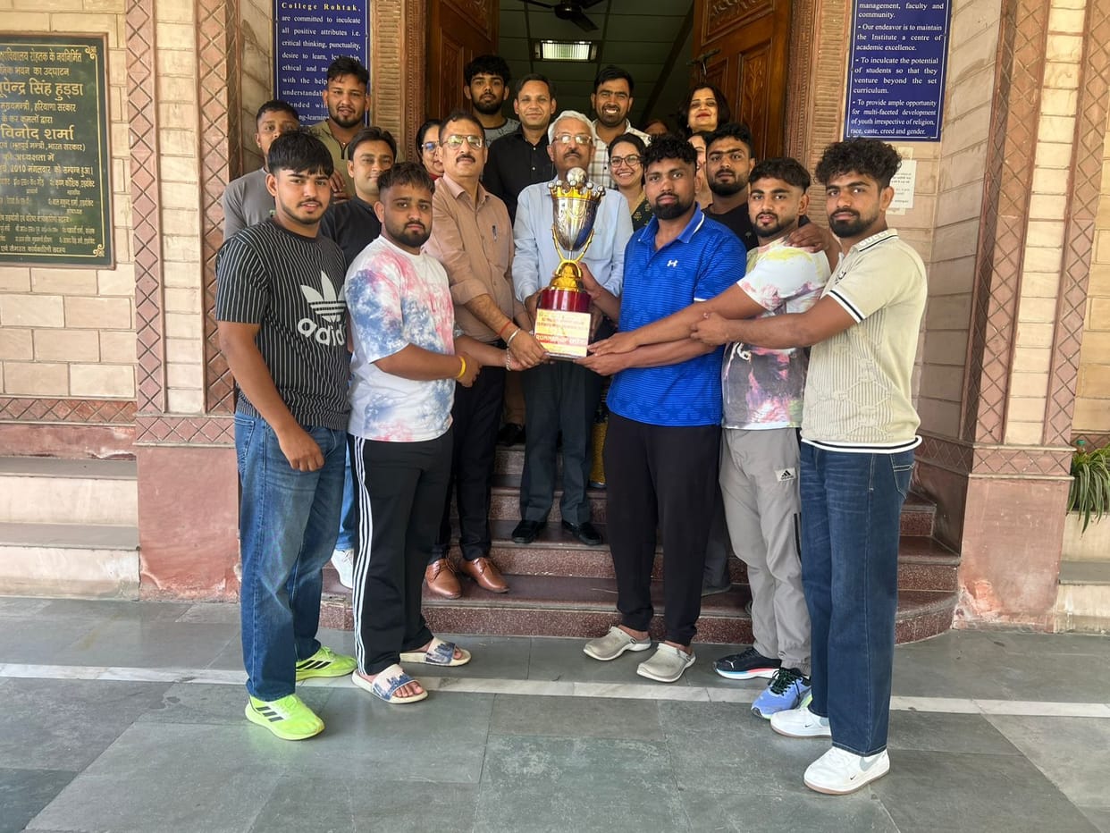 Welcome to the winning players at Gaud Degree College