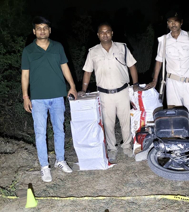 Raid in Diara: Bihar Police Recover 80 Liters of English Liquor