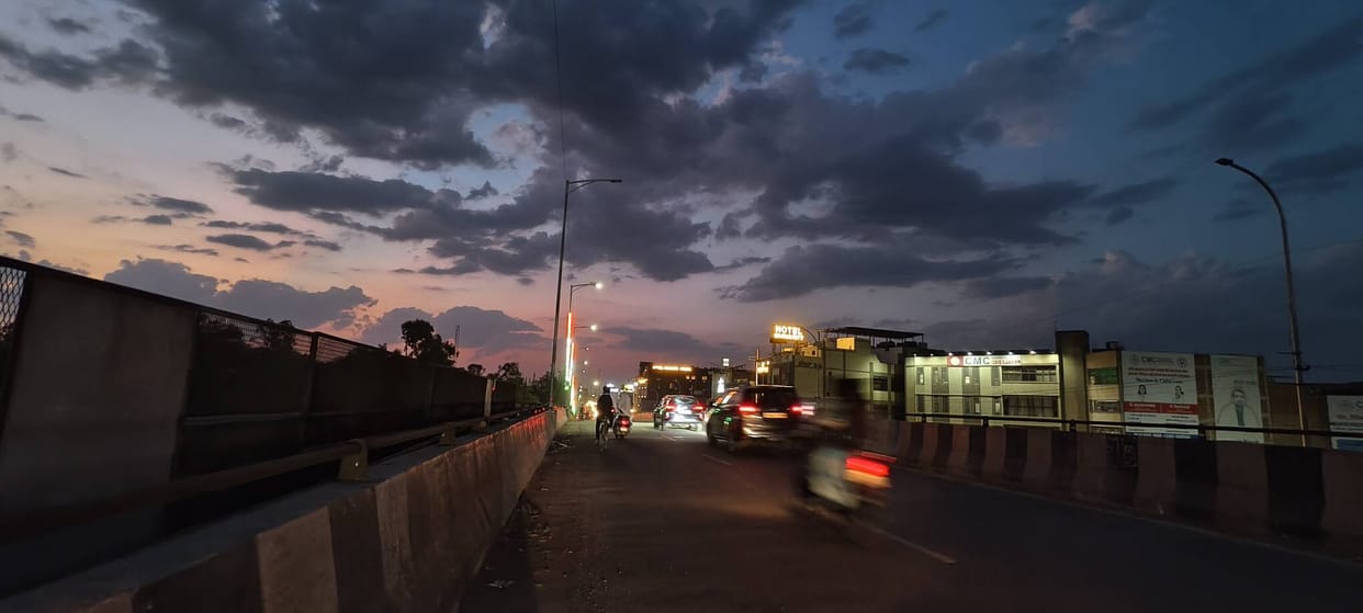 Maximum temperature was 10 degrees below normal