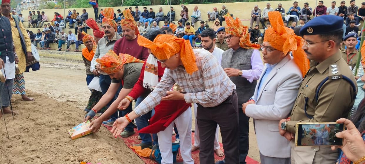 Rain spoils the wrestling competition of Ghumarwin Summer Festival, first day's program cancelled