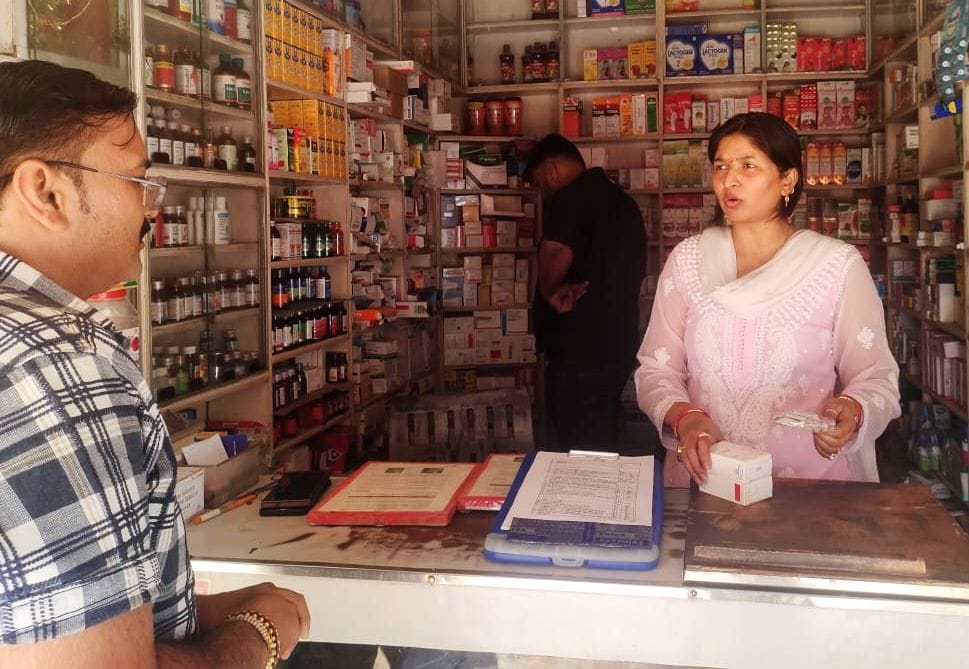 Medical store raided, four served notices
