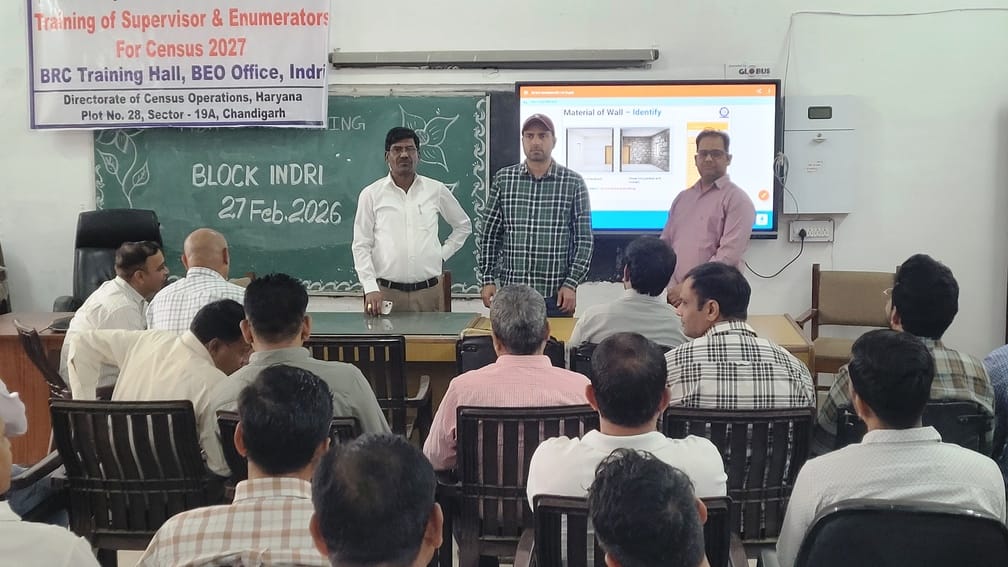 Training given for Census 2027