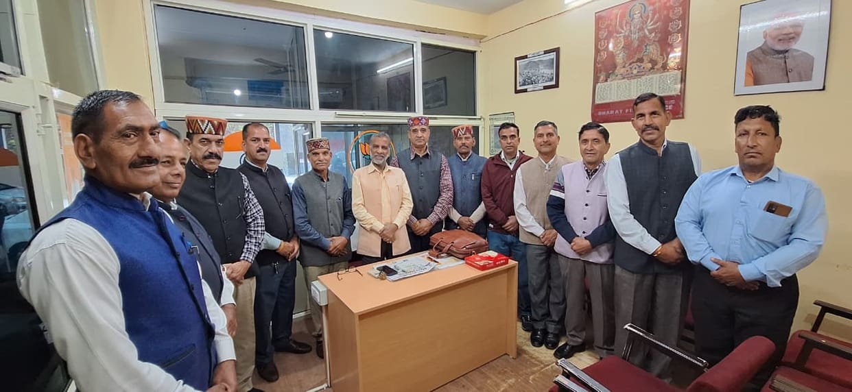 General Zorawar Singh Sainik Welfare Committee met the MLA