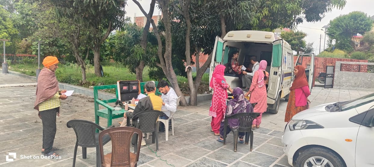 Health of 36 people checked in Kashmir