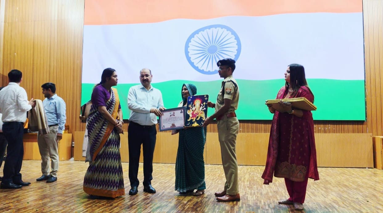 Village head of Nangli Kithaur honored for excellent innovations