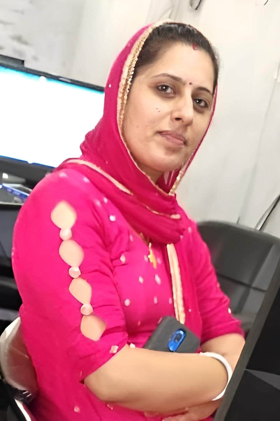 मृतका मंजीत की फाइल फोटो। 