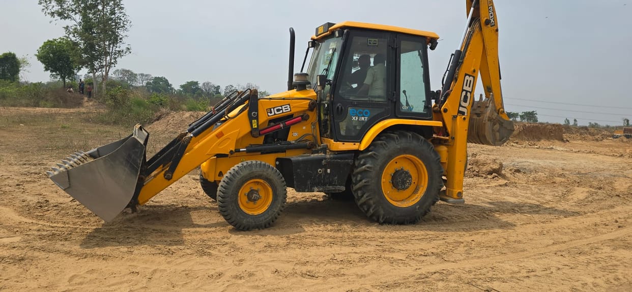 One JCB and three trucks involved in illegal soil mining seized