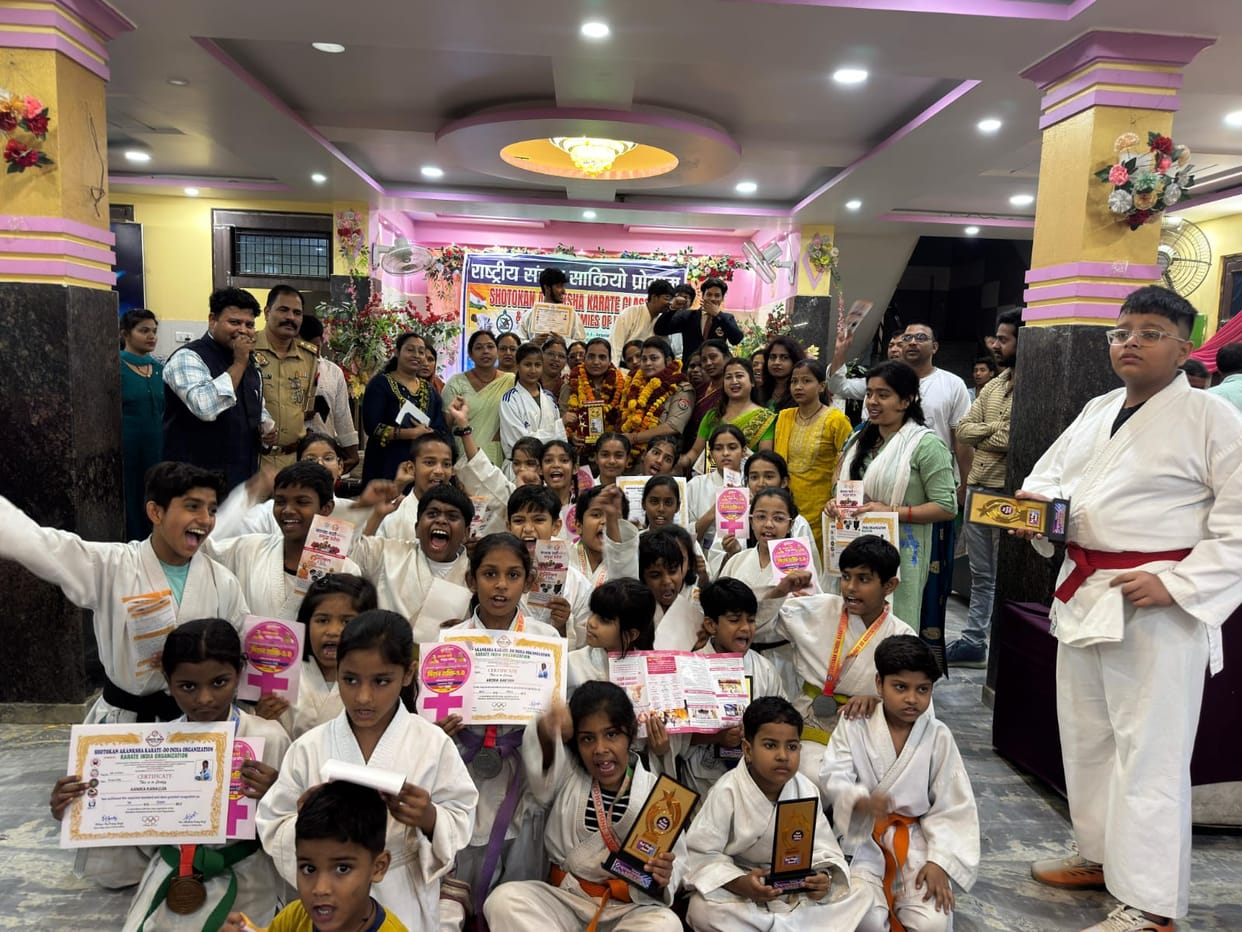 Athletes Showcase Their Prowess in Karate Color Belt Examination