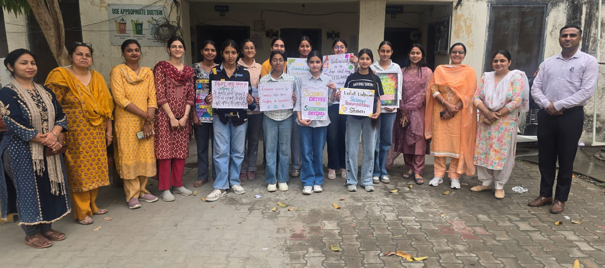 Deepika first in slogan writing competition