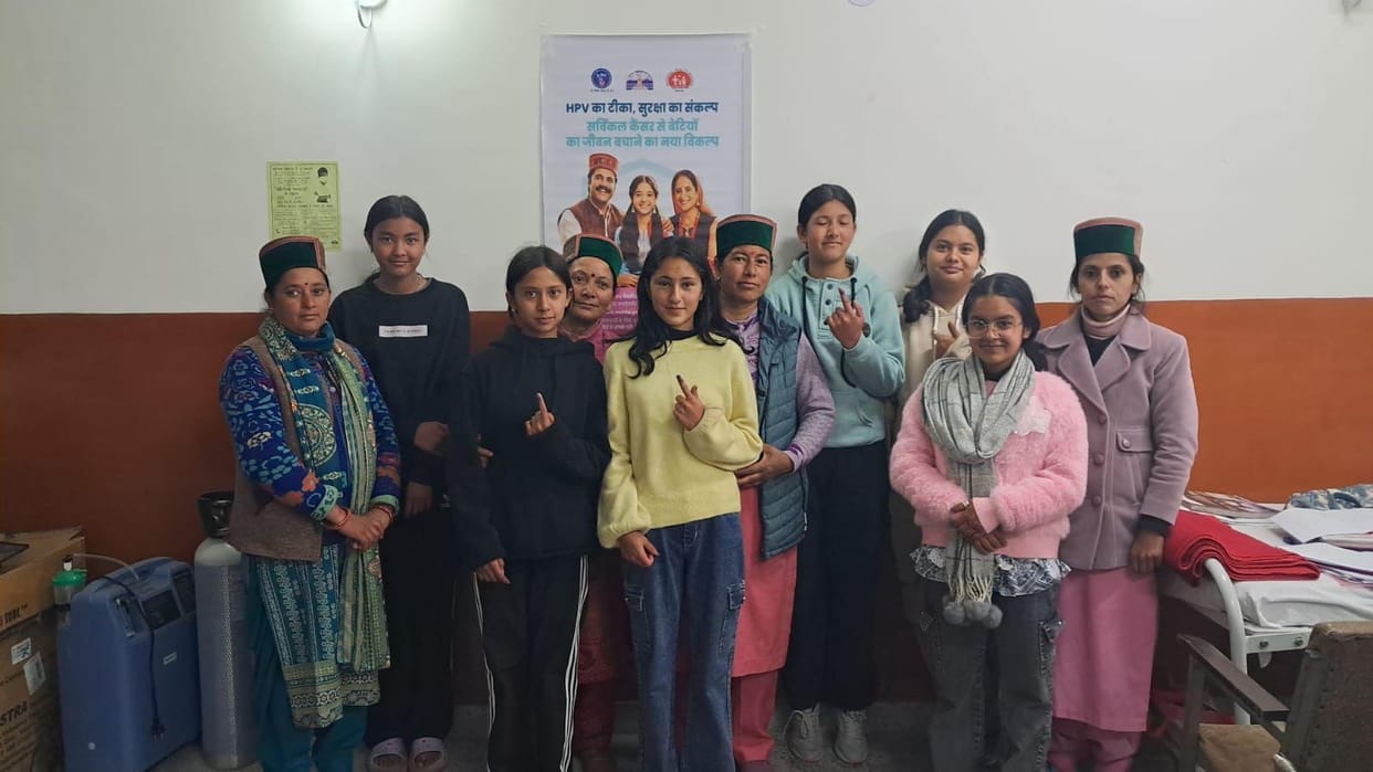 So far, 211 adolescent girls have received the HPV vaccine in Kinnaur