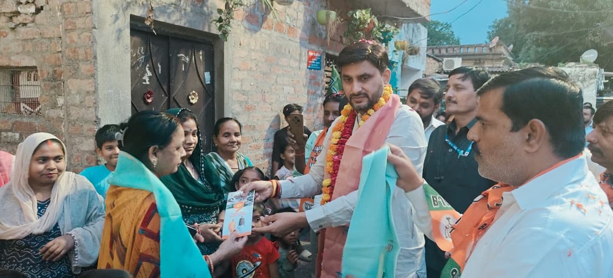 BJP Lucknow Metropolitan started the Ward Chalo campaign