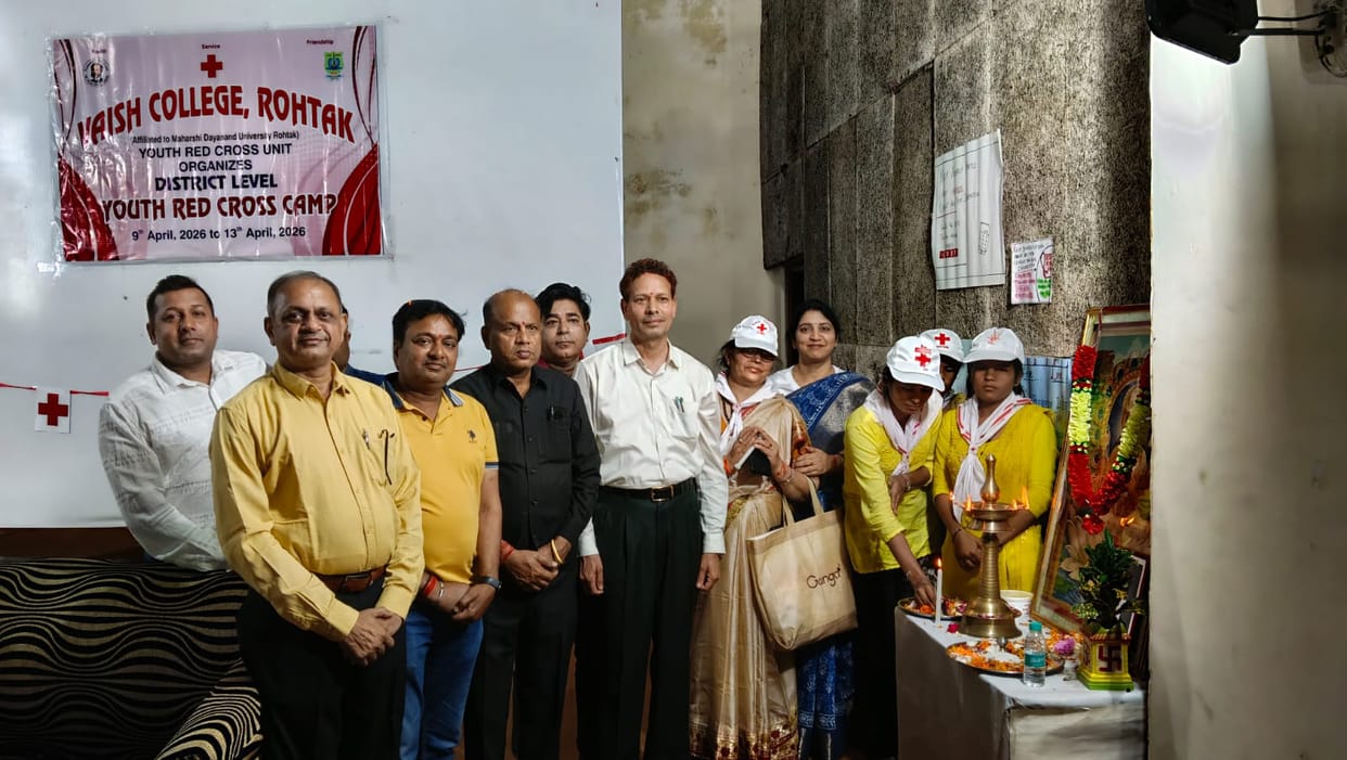 Vaish College organizes training camp
