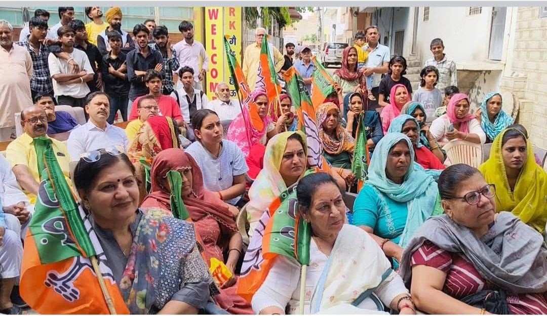 BJP's Gaon Chalo-Basti Chalo campaign intensified