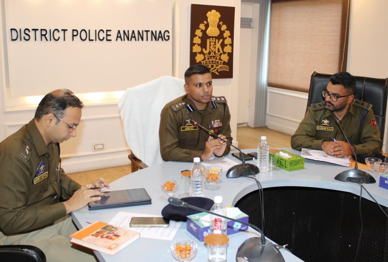 Srinagar, SSP Amod Nagpure, Held Meeting, Amarnath Yatra Arrangements