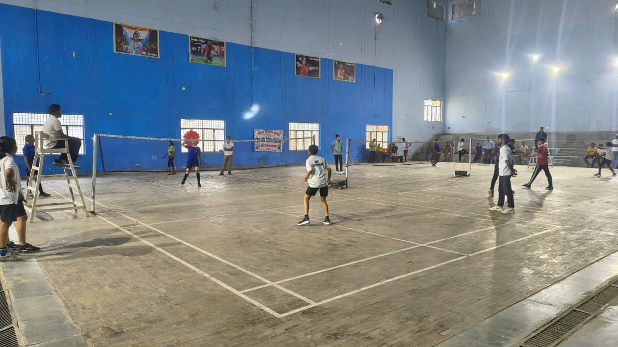 96 players will show their strength in the state level badminton competition.