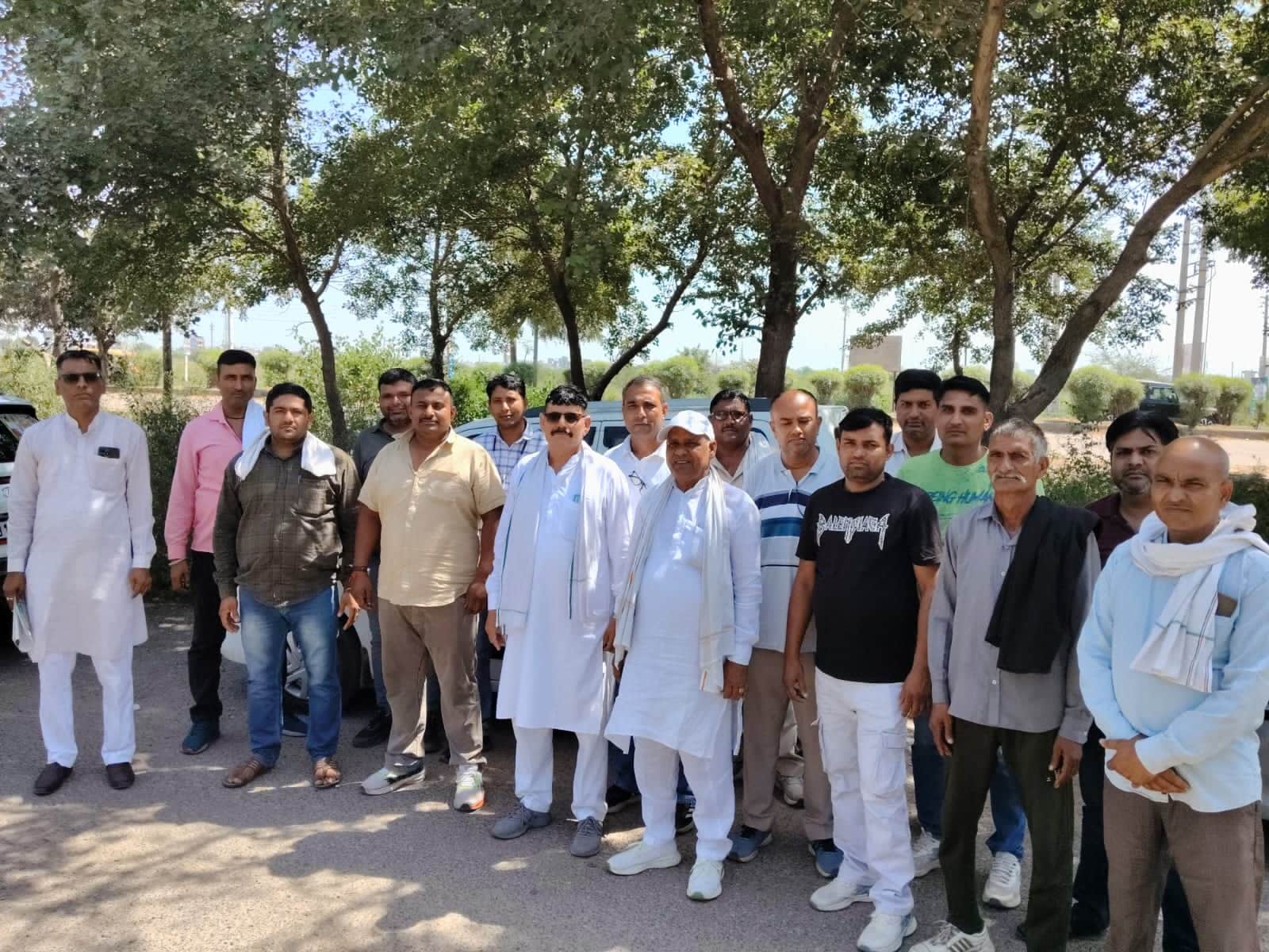 गुरुग्राम बस डिपो के रोडवेज कर्मचारियों की आपातकालीन बैठक।वि.