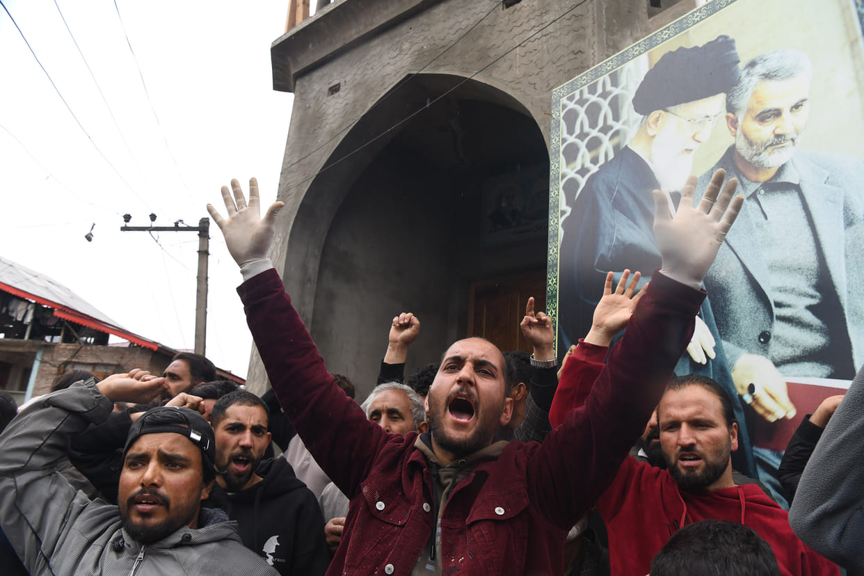 Srinagar, Ceasefire, America-Iran, Celebration in Kashmir