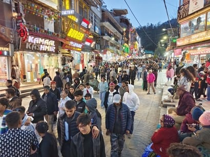 Tourist fair from Manali to Lahaul