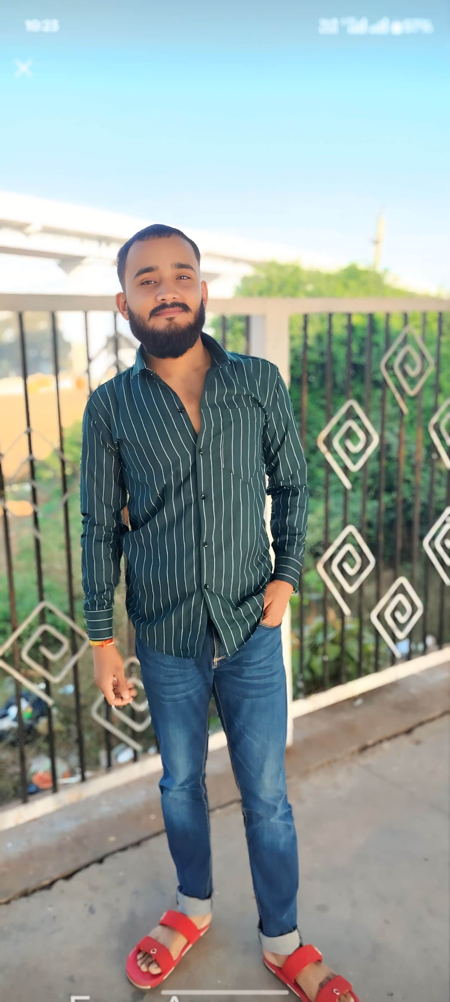 मृतक अर्जुन यादव की फाइल फोटो।