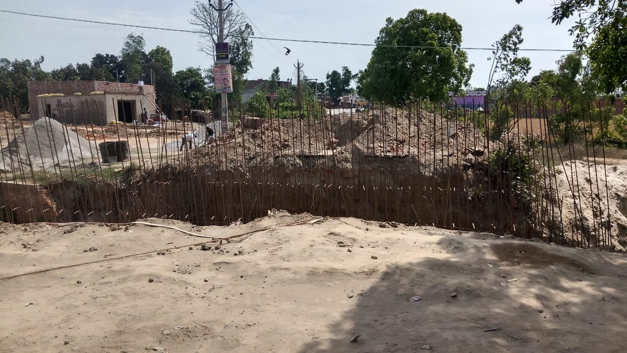 Construction of three culverts including Daga started, vehicles passing through alternative route
