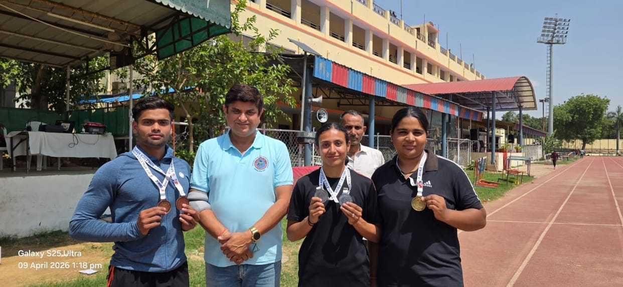 Meerut Emerges Victorious in State Junior Federation Athletics Championship
