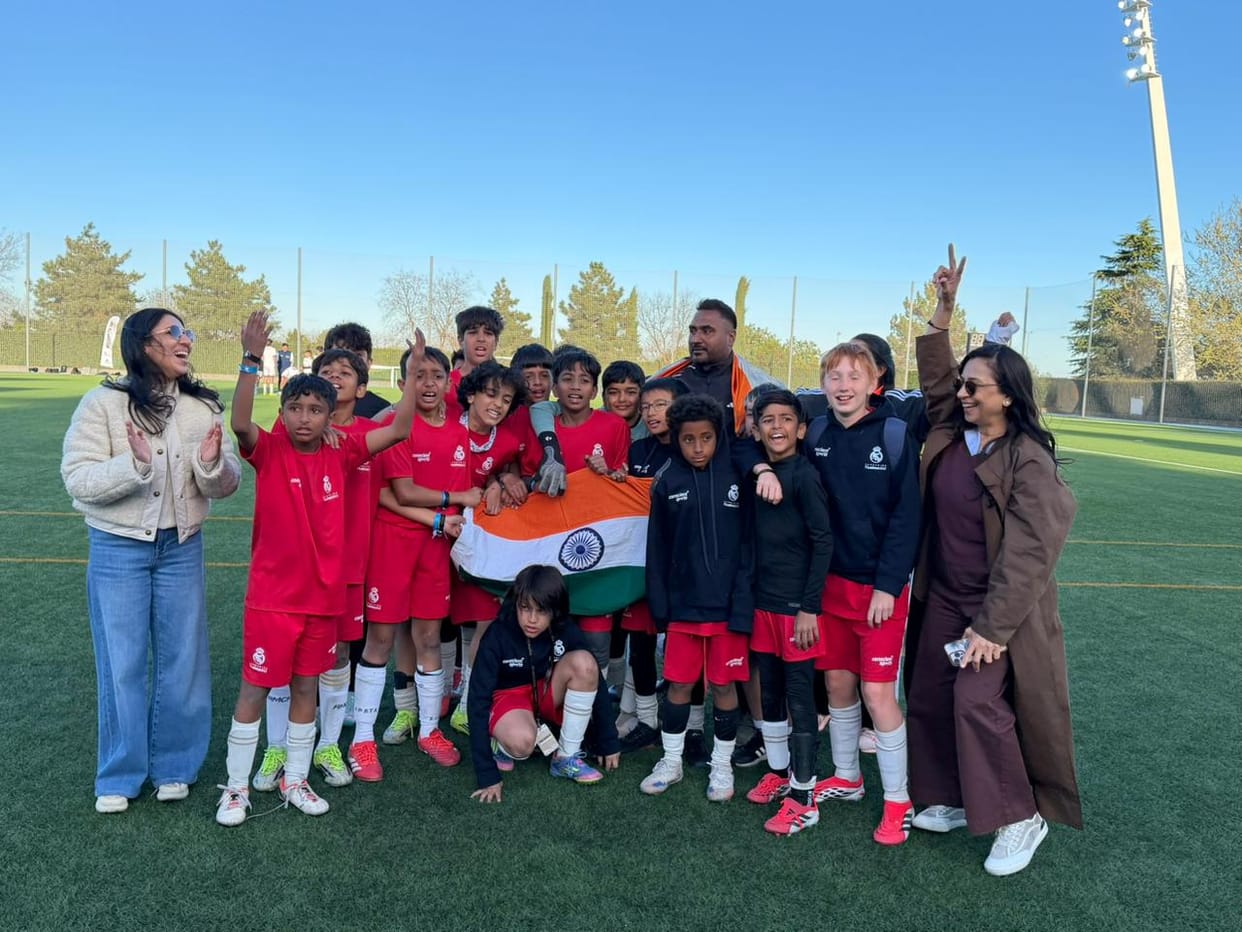District team shines in Spain, becomes champion in Under-12 football competition