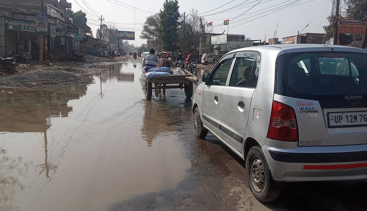 Unseasonal rains accompanied by strong winds damage wheat crop, farmers worried