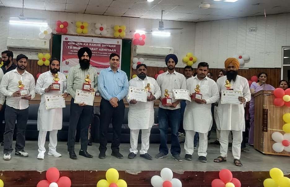 Ambala Tops the State in TB-Free Campaign; 191 Panchayats Honored