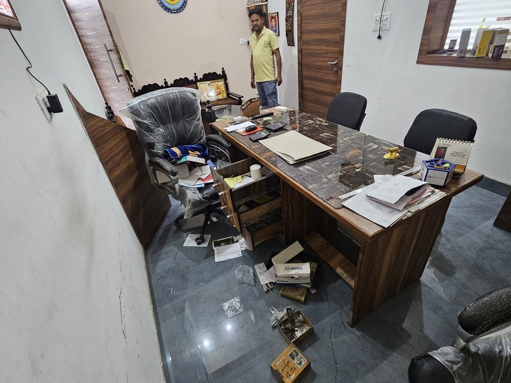 Theft from two houses in one night, furnace locks broken