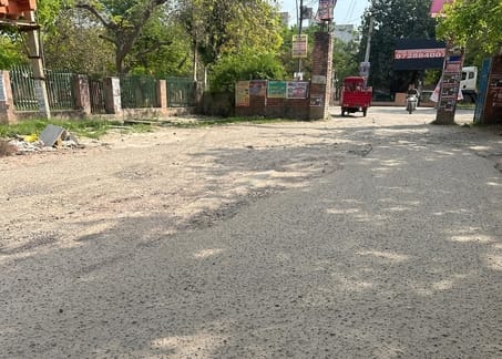 Sector-6 Residents to Stage Protest on the 13th Against Dilapidated Roads