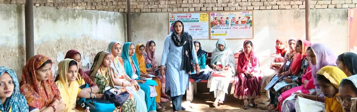 122 pregnant women were examined at the camp.