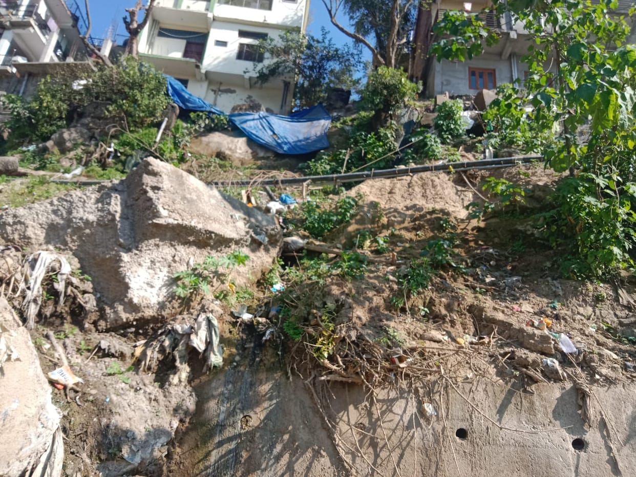 Landslides during the rainy season pose a threat, but relief is yet to be provided.