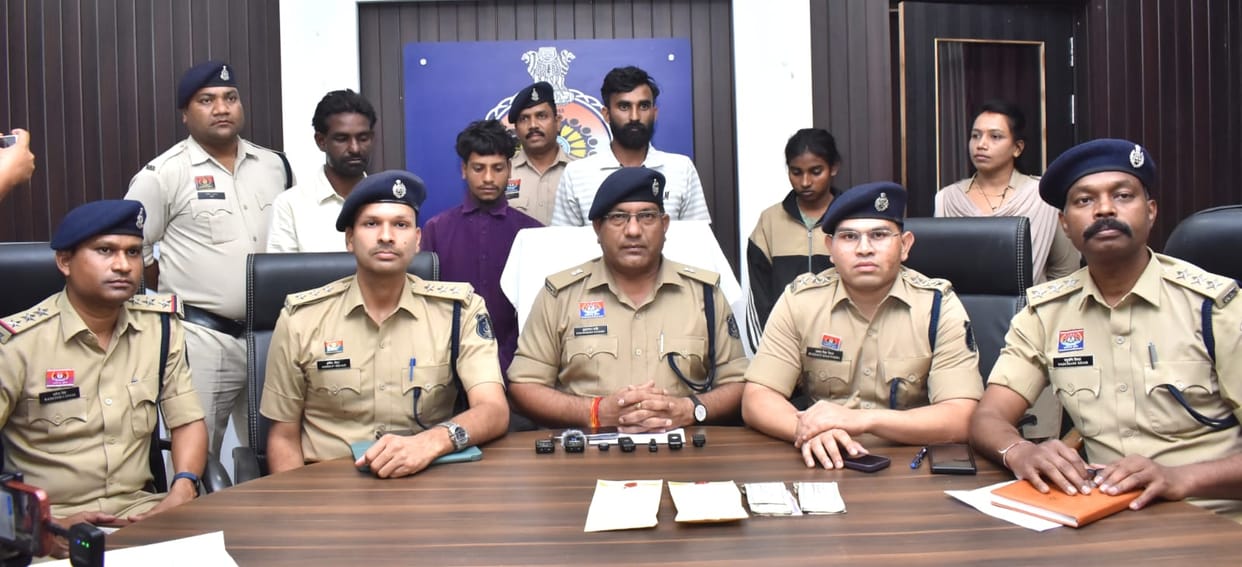 Major Blow to Drug Network 4 Smugglers from Punjab Arrested with Heroin Worth Lakhs in Durg