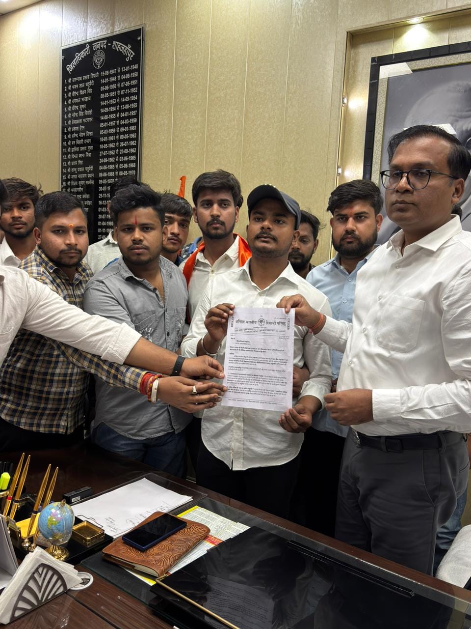 Protest Against Illegal Fee Collection and Forced Course Enrollment