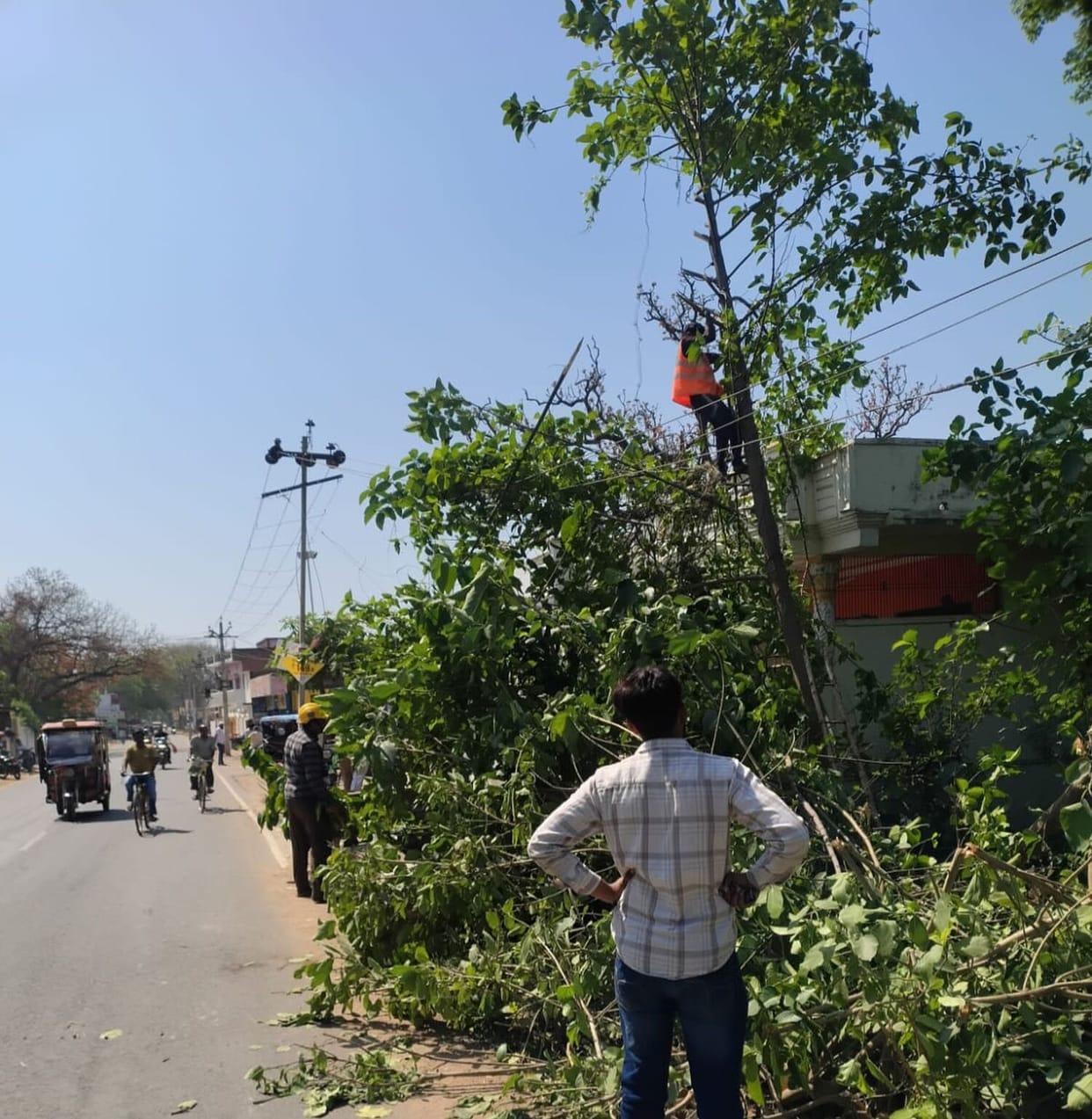 Power supply remained disrupted in 50 villages for five hours