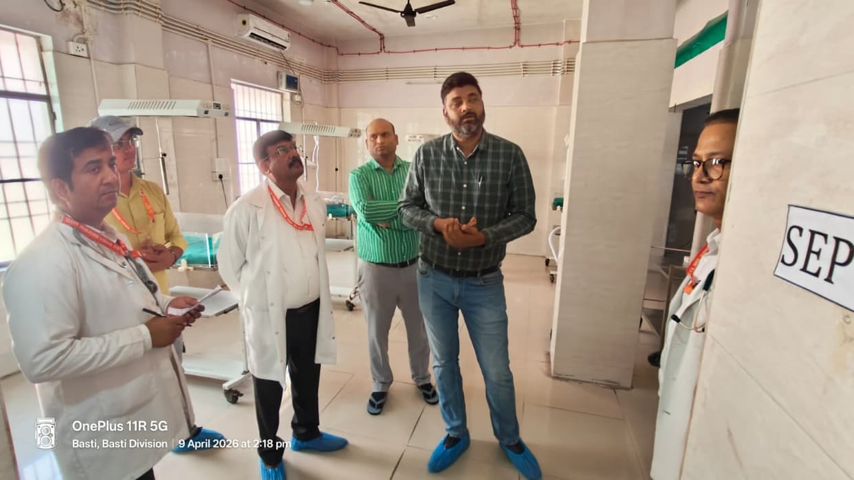 The team tested the quality of the women's hospital.