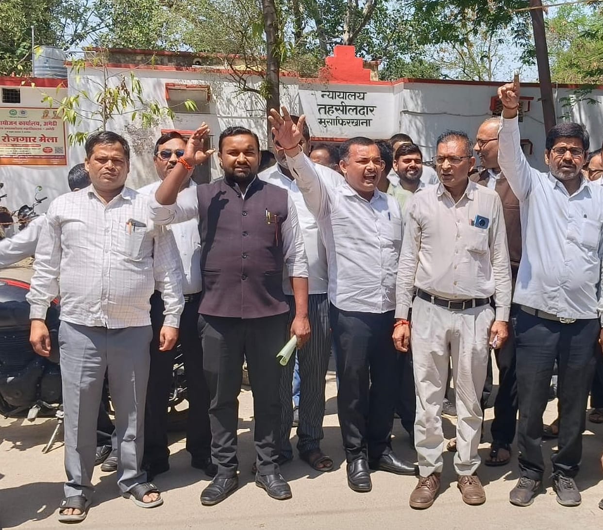 Lawyers protest